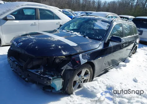 2008 BMW 535Xi z USA, uszkodzony, nr VIN WBAPT73568CX01509